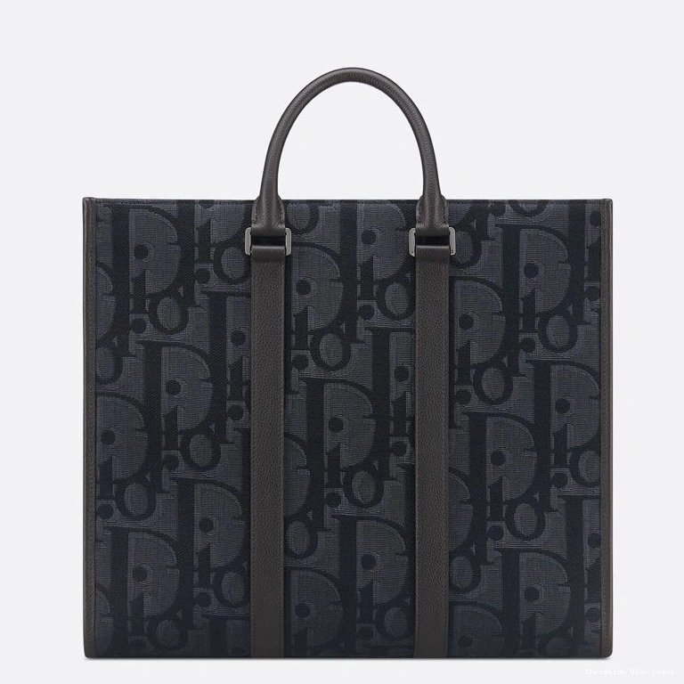 Cheap East-West Oblique Black Dior Canvas Maxi Tote Motif 0719 Luxury
